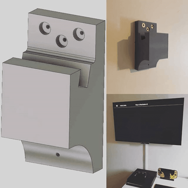 PLA 3D TV Wall Mount