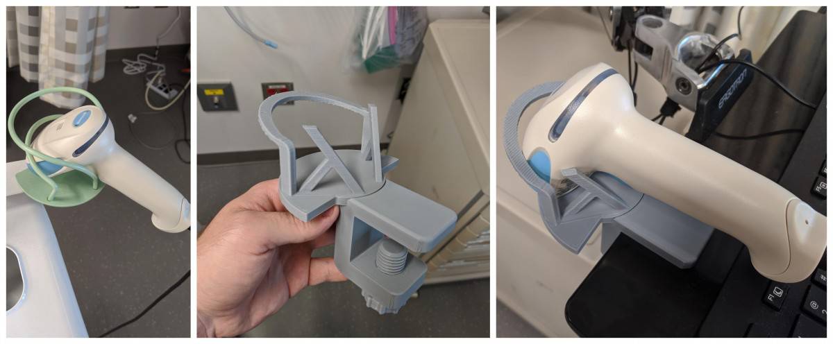 3D Printed Medical Scanner Holder