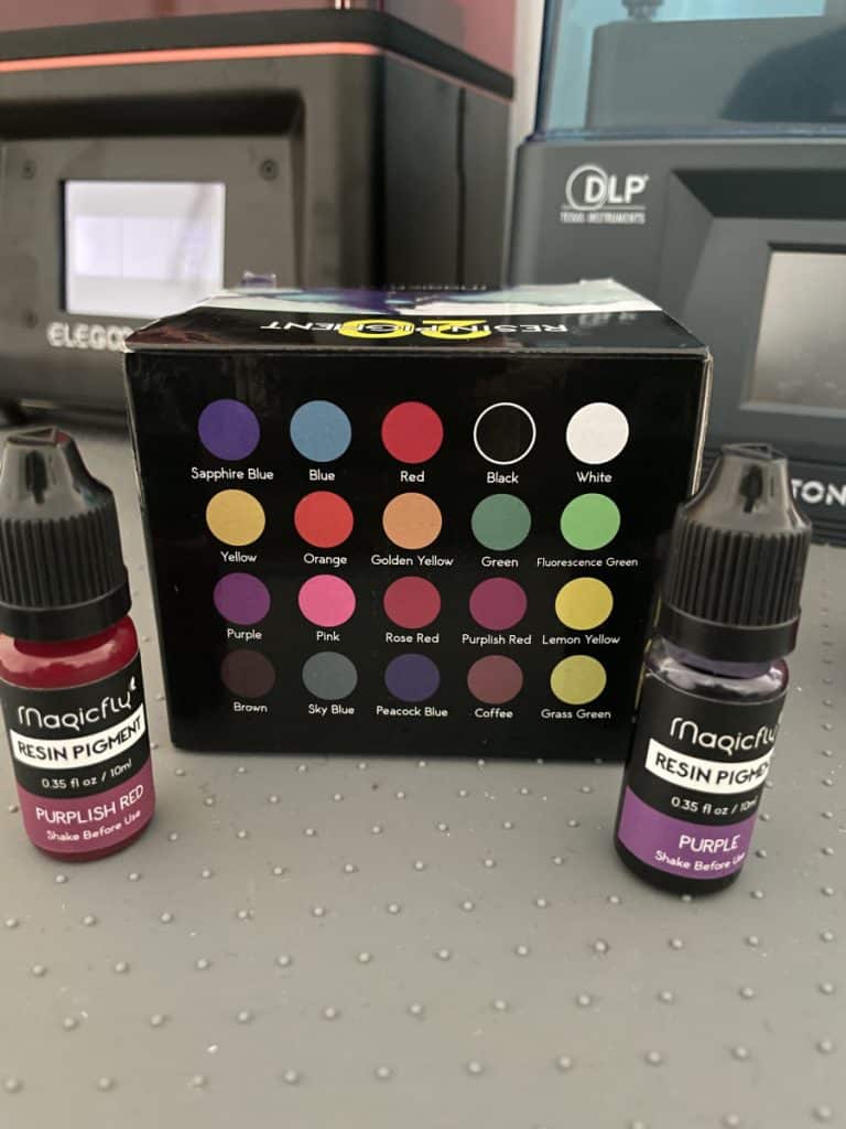 Can You Mix Different 3D Printer Resins Together? How to Dye Resin 3D