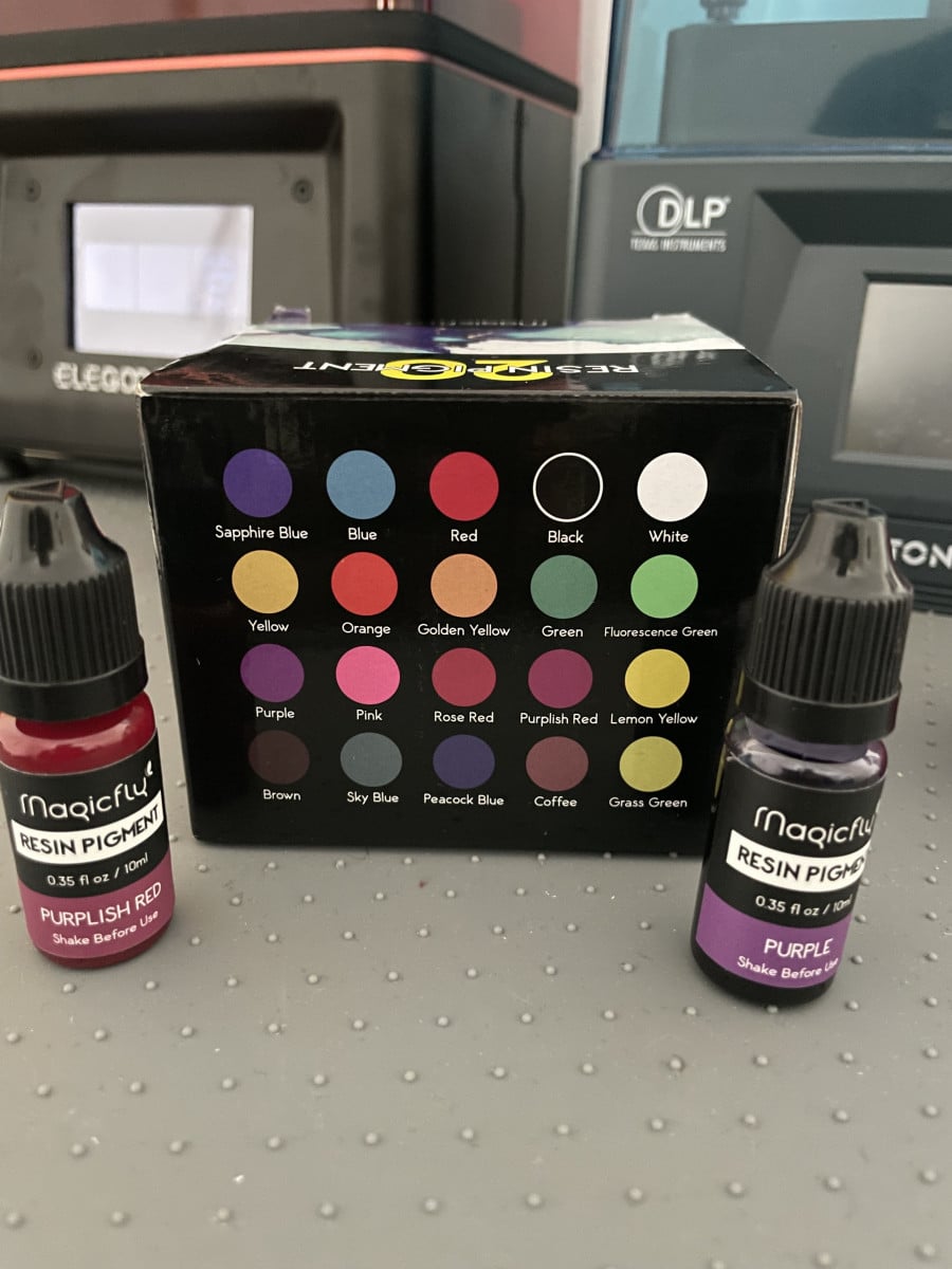 Can You Mix Different 3D Printer Resins Together? How to Dye Resin 3D