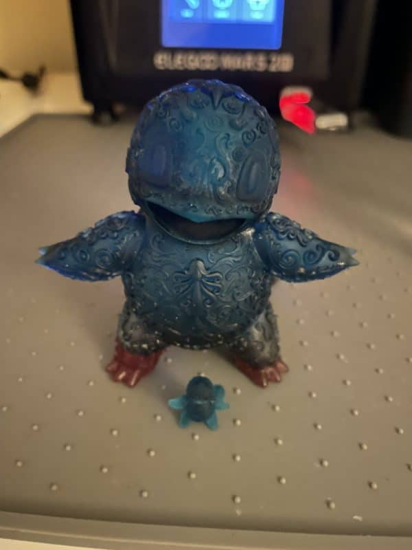 Elegoo Mars 2 Pro Review - Ornamental Squirtle 5 - 3D Printerly