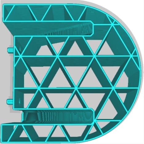 Best Support Settings - Triangle Pattern - 3D Printerly