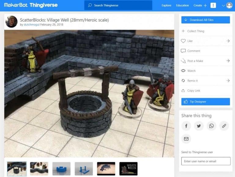 30 Cool Things to 3D Print for Dungeons &amp; Dragons (Free) - 3D Printerly