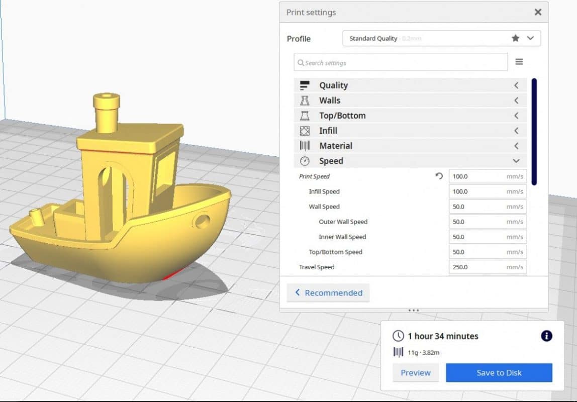 How to Improve 3D Benchy Quality - 3D Benchy 100mm-s - 3D Printerly