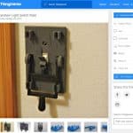 Wood 3D Prints That You Can Make - Frankenstein Light Switch Plate - 3D Printerly