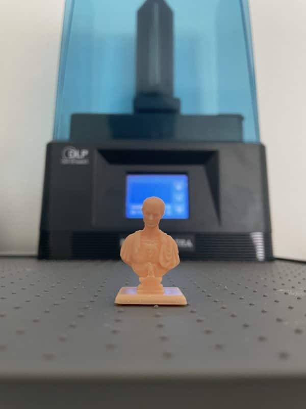 Anycubic Photon Ultra Review - Small Caesar Print - 3D Printerly