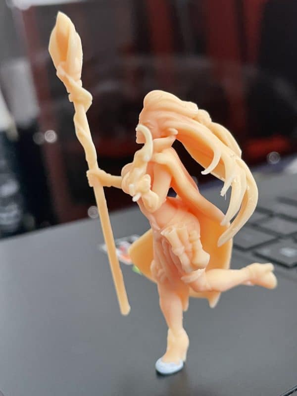 Anycubic Photon Ultra Review - Witch Print Closeup 1 - 3D Printerly