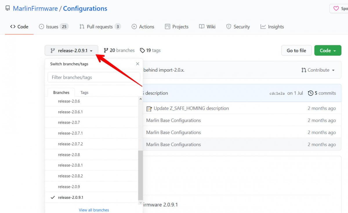 Guide to 3D Printer Firmware - GitHub Marlin Firmware Latest Release - 3D Printerly