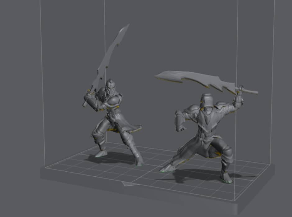 How to Orient Resin 3D Prints - Two Knights in Lychee Slicer - 3D Printerly