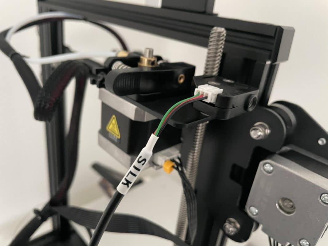 Voxelab Aquila X2 Review - Filament Runout Sensor Wiring - 3D Printerly