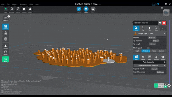 How to Fix Support Separation in Resin Prints - Flat Orientation Pressure - 3D Printerly