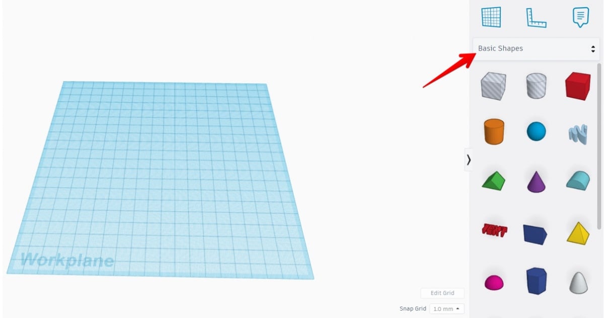 Can You 3D Print Threads - TinkerCAD Select Dropdown Menu - 3D Printerly
