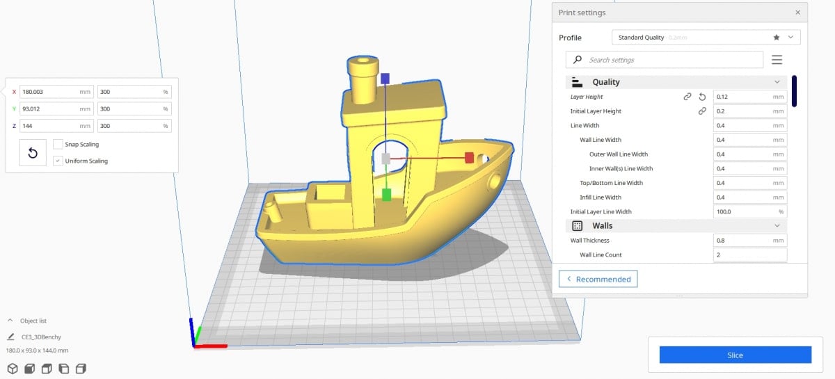 How to Speed Up Slow Slicers - Slicing Large 3D Benchy 1 - 3D Printerly