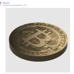 What Do 3D Printers Use for Ink - 3D Printed Bitcoin - 3D Printerly