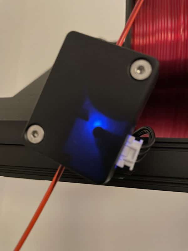 Creality Ender 3 S1 Review - Filament Runout Sensor - 3D Printerly