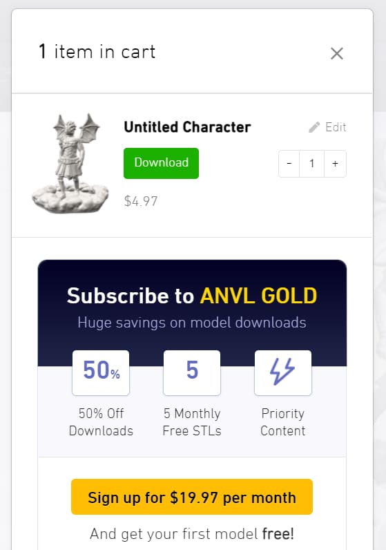 How to Make Miniatures With Your 3D Printer - ANVL Miniature Pricing - 3D Printerly