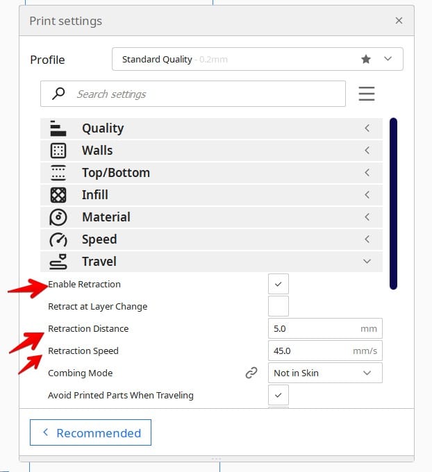 How to Use a 3D Printer Step by Step - Retraction Settings in Cura - 3D Printerly