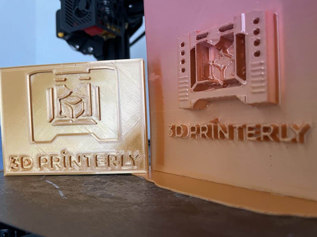How to 3D Print a Logo - 3D Printerly Logo Comparison 1 - 3D Printerly