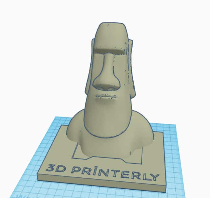How to 3D Print a Logo - Adding 3D Logo to Existing Object in TinkerCAD Import - 3D Printerly