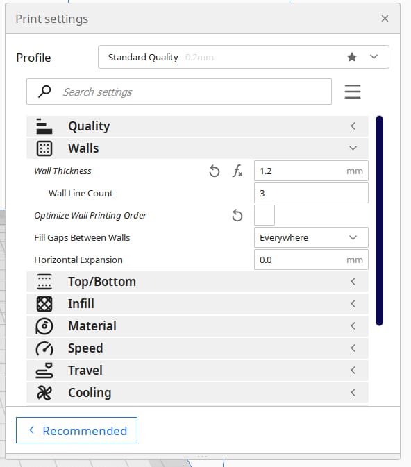 How to Use Cura - Walls Settings in Cura - 3D Printerly