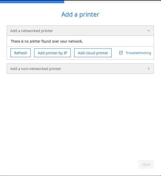 Add networked printer to Cura