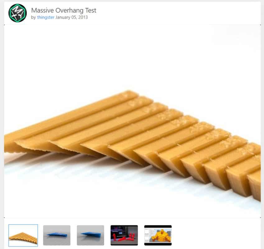 The 45 Degree Rule in 3D Printing - Massive Overhang Test - 3D Printerly