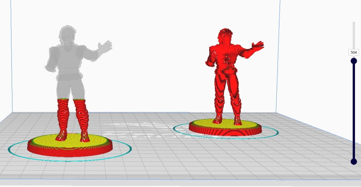 Can You 3D Print Multiple Objects at Once - Preview of Print Sequence in Cura - 3D Printerly