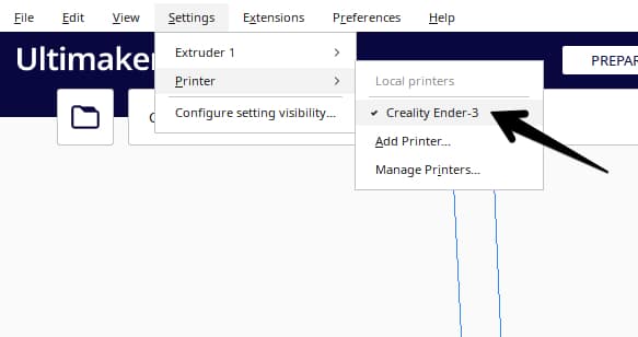 Best Slicer for an Ender 3 - Step 7 to Add Ender 3 in Cura - 3D Printerly