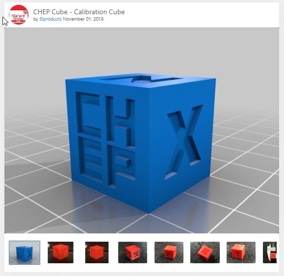 How to Troubleshoot an XYZ Calibration Cube - CHEP Cube - 3D Printerly