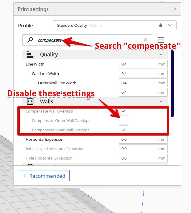 How to Fix Z Seam in 3D Prints - Disable Compensate Wall Overlaps - 3D Printerly