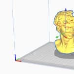 What Do Colors Mean in Cura - David Model in Cura - 3D Printerly