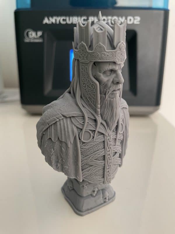 Anycubic Photon D2 Review - King of the Dead 1 - 3D Printerly