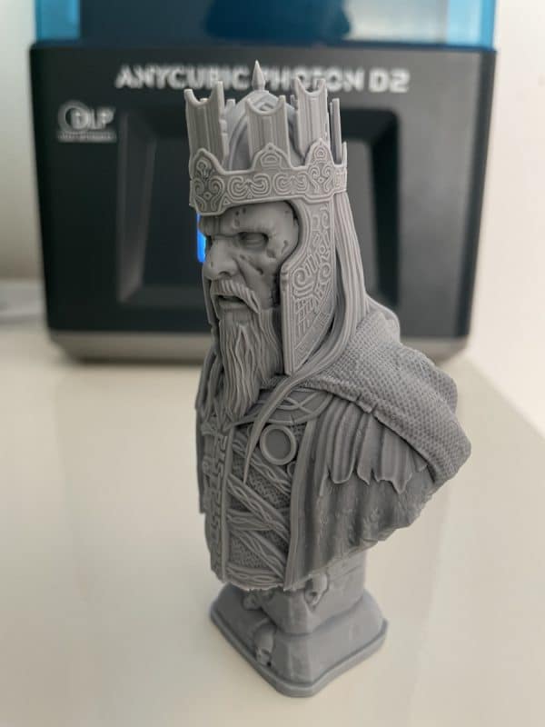Anycubic Photon D2 Review - King of the Dead 3 - 3D Printerly