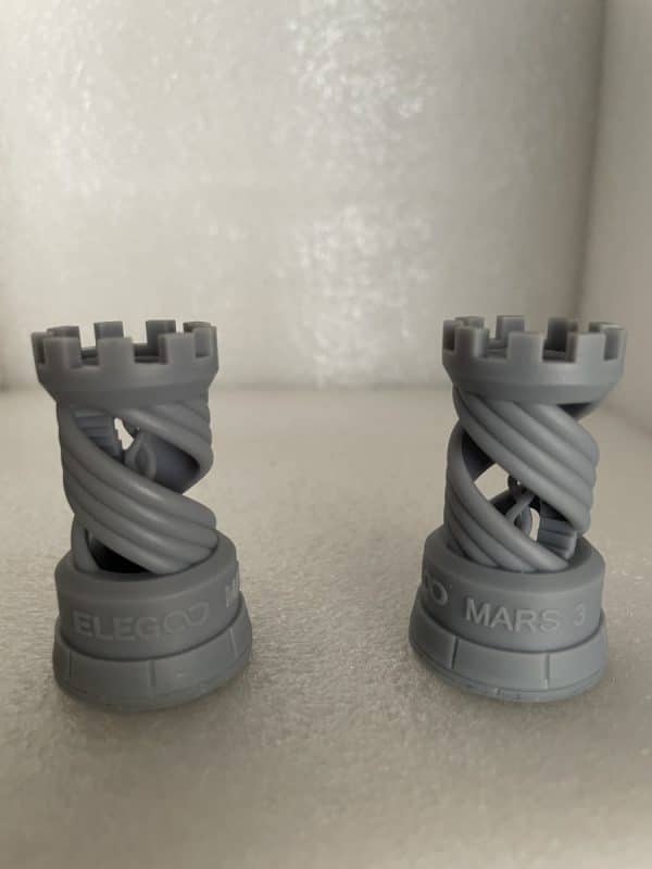 Elegoo Mars 3 Pro Review - Elegoo Mars Rooks - 3D Printerly