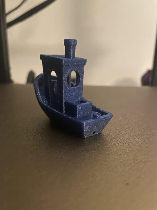 Anycubic Kobra Go Review - Blue 3D Benchy 2 - 3D Printerly