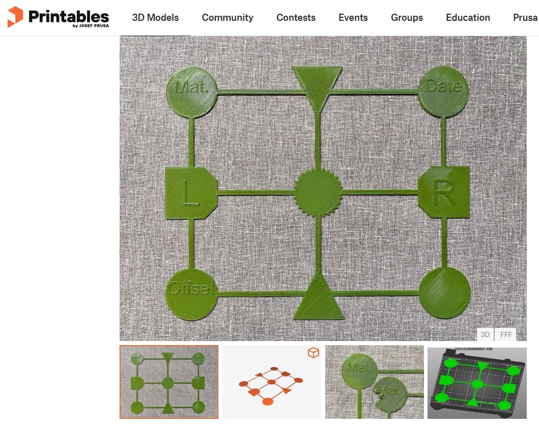 gå i stå Et centralt værktøj, der spiller en vigtig rolle Fitness Best 3D Printer First Layer Calibration Tests – STLs & More – 3D Printerly