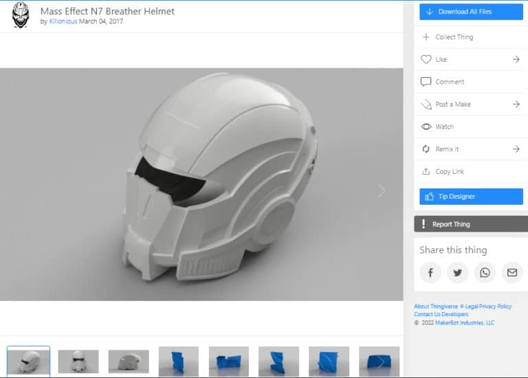 30 Best 3D Printed Helmets You Can 3D Print 3D Printerly