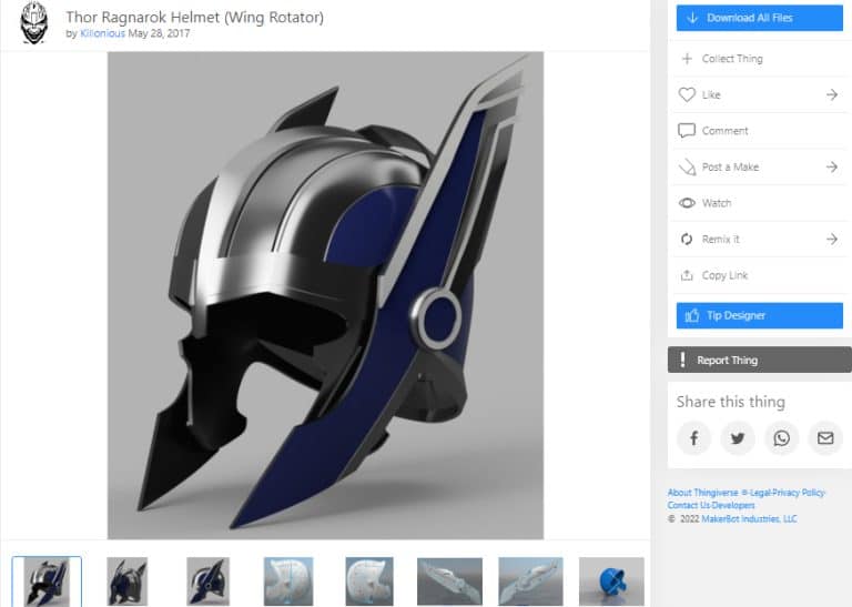 30 Best 3D Printed Helmets You Can 3D Print 3D Printerly