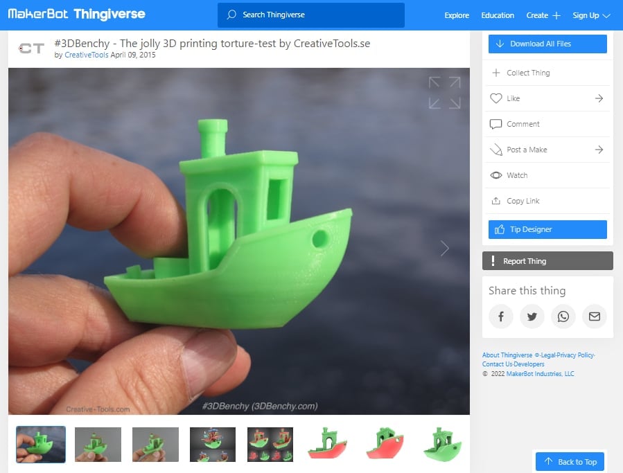 30 Best 3D Prints on Thingiverse - 3D Benchy - 3D Printerly