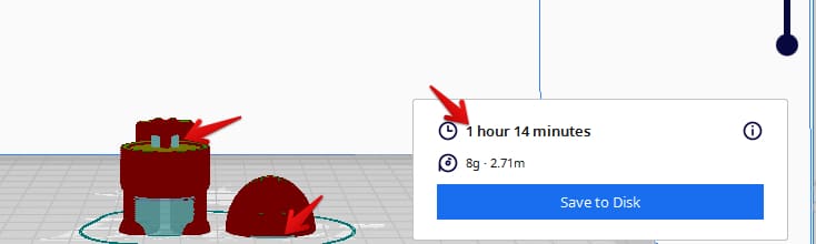 How to Use Cura Support Blockers - Model Without Support Blocker - 3D Printerly