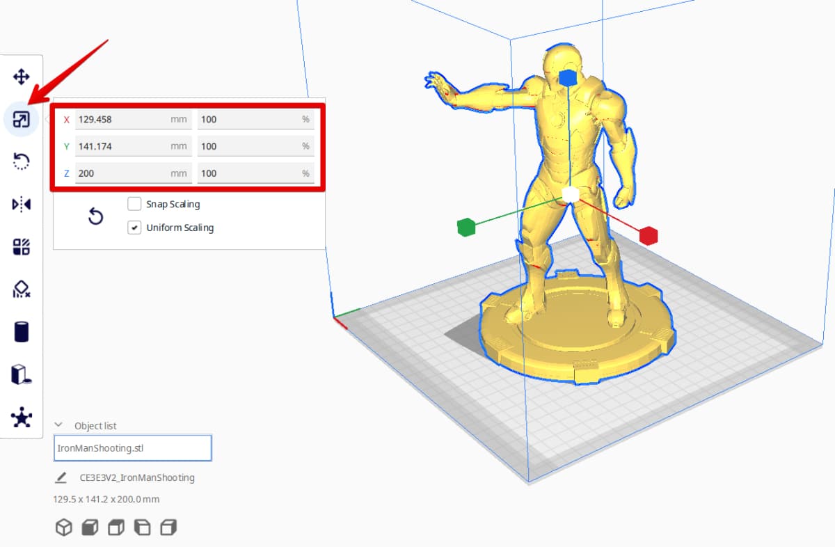 How to Fix Cura Not Slicing Model - Scale Model in Cura - 3D Printerly