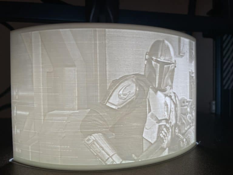 How to 3D Print a Lithophane in Cura Great Quality + Example 3D