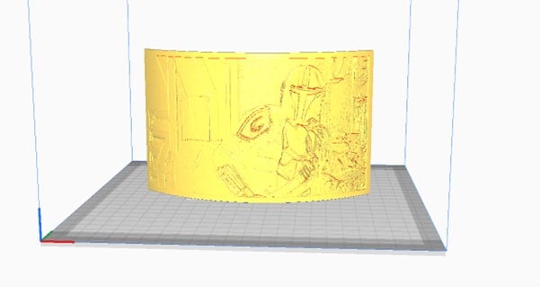 How to Make a Lithophane in Cura - Z axis Orientation Cura - 3D Printerly