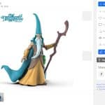 Best Free STL Files for 3D Printing Miniatures - Lost Wizard - 3D Printerly