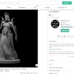 Best D&D Miniature STL Files for 3D Printing - How to Find - Lich - 3DPrinterly