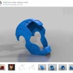 How to 3D Print Cosplay - Iron Man Helmet Model - 3D Printerly