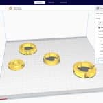 How to 3D Print a Beyblade - Beyblade Burst on Build Plate - 3D Printerly