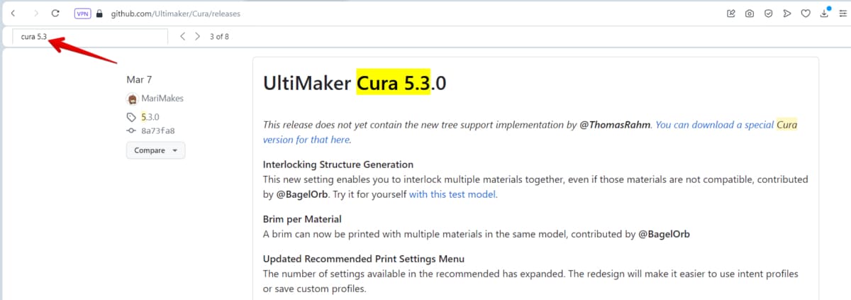 How to Fix Cura Not Opening on Mac - Search GitHub for Cura Version - 3D Printerly