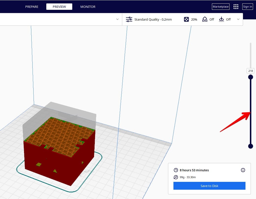 How to Make a G-Code for a 3D Printer - Preview - 3D Printerly