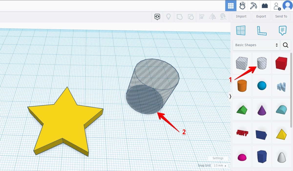 How to 3D Print Earrings - TinkerCAD Hole Cylinder - 3D Printerly